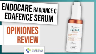 ENDOCARE RADIANCE C Ferulic Edafence Serum Opiniones 🌟Para que sirve este serum 💜 FARMACIA SENANTE [upl. by Ainoek]