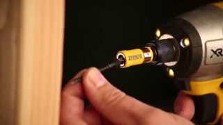 DeWalt Maxfit screwdriver bits and 10X magnetic Screw Lock system [upl. by Yarezed]