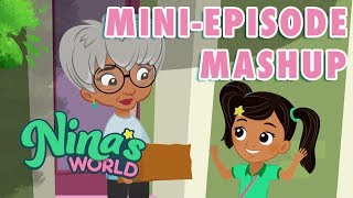 Ninas World Mini Episode Mashup 3  Universal Kids [upl. by Anayk481]