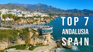 7 Best Places to Visit in Andalusia Spain  4K Travel Guide [upl. by Yllas]