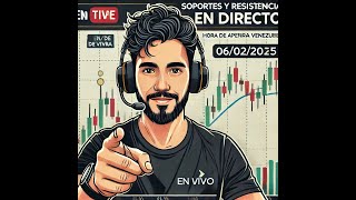 📈 Soportes y Resistencias en Directo  Análisis NQ100 06022025 [upl. by Cohbert287]