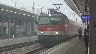 ÖBB IC 831 Wien Hbf  Villach Hbf in Wien Meidling 29122022 [upl. by Narot15]