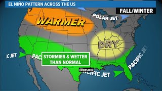 NOAA 20232024 winter outlook  Heres what to expect in Texas [upl. by Flyn860]