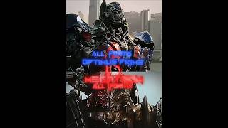 Optimus Prime All forms vs Megatron All forms transformers optimusprime megatron [upl. by Maxma]