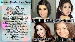 Roselle Nava Carol Banawa Tootsie Guevara Rachel Alejandro OPM Tagalog Love Songs 2021 [upl. by Papotto]