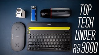 Top Tech Gadgets And Accessories Under Rs 3000 [upl. by Mattland751]