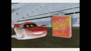 Rusteze Mecated bumper Ointment commercial featuring Lighting McQueen in g major fix [upl. by Chuch]