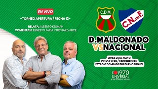 DEPORTIVO MALDONADO VS NACIONAL EN VIVO  970 UNIVERSAL [upl. by Toole]