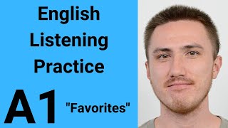 A1 English Listening Practice  Exercise [upl. by Dlared604]