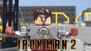 Iron Man 2 in LEGO  Mk 5 Suit Up [upl. by Friedman]