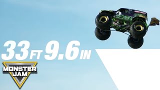 Krysten Anderson Breaking The World Record for the Highest Jump  Monster Jam [upl. by Swetiana]