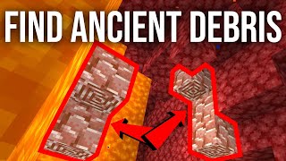 The BEST Way to Find Ancient Debris in Minecraft 116 [upl. by Notniuqal]