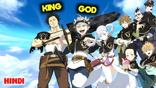 PART 1 Black Clover Anime Explained in Hindi [upl. by Idahs807]