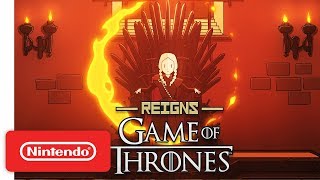 Reigns Game of Thrones  Launch Trailer  Nintendo Switch [upl. by Tivad]