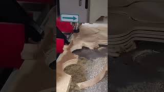 Wooden pingpong paddle cutting process [upl. by Assirt261]