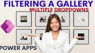 PowerApps Filter Gallery by Dropdown  For Beginners [upl. by Aneeles85]