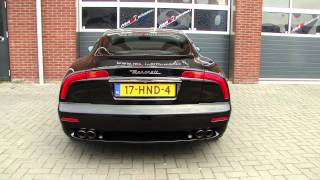 Maserati 3200GT Race Exhaust UITLAAT  SPORTUITLAAT system by Maxiperformance [upl. by Nihcas]