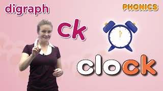 Phonics Step 4  Lesson 15 Digraph ck  4 Step Phonics [upl. by Marlow]