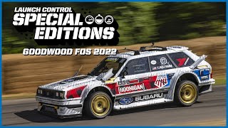 Subaru Launch Control Goodwood Festival of Speed 2022 [upl. by Salot]