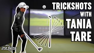 Golf Trick Shots with Tania Tare [upl. by Juan]