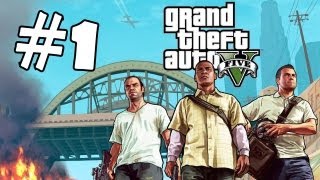 Grand Theft Auto 5 Part 1 Walkthrough Gameplay GTA V Lets Play Playthrough XBOX 360 [upl. by Aned857]