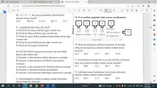 MS WORD 2019 TEST NÜMUNƏLƏRİ [upl. by Eecyaj]