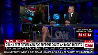 Erin Burnett Heelpopping [upl. by Nlyak618]