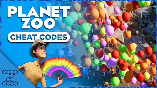 List of ALL CHEAT CODES in Planet Zoo 🦒 [upl. by Elbas]