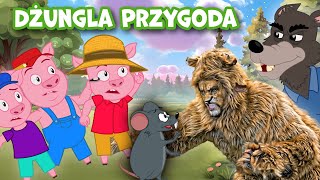 Dżungla Przygoda  Lew i Mysz 🦁🐭  Bajki po Polsku  Bajka i opowiadania na Dobranoc  Kreskówka [upl. by Porche]