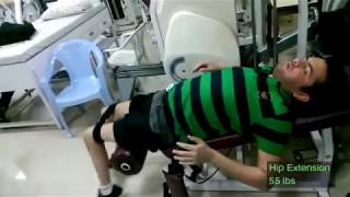 Spinal Cord Injury Recovery 2016  Paraplegic  T12 Incomplete  Jan to July 2016 [upl. by Hayila591]