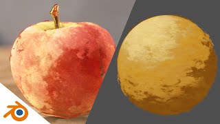 Stylized PaintLike Shader in Blender Eevee read description [upl. by Kosiur]