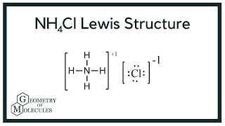 NH4Cl lewis structure How to draw NH4Cl lewis dot structure [upl. by Nylissej]