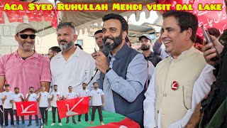 Aga Syed Ruhullah Mehdi Visits Kand mohalla zaildar Mohalla ashia bagh meer behri dal [upl. by Aklim]