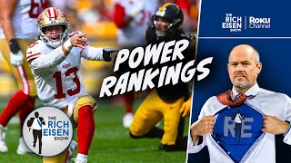 Rich Eisen Reveals His Always Controversial NFL Power Rankings for Week 2  The Rich Eisen Show [upl. by Ennaj]