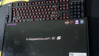 Filco Majestouch 2 S Silent Typing Sound [upl. by Maynord]