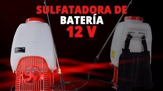 Sulfatadora de bateria 12 V 25 L [upl. by Arahas802]