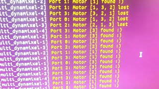 Dynamixel Motor Ros2 package using Pyhton Hotplug capable [upl. by Vashtee505]