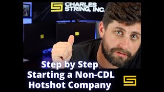 How to Start a NonCDL Hotshot Trucking Company  Step by Step [upl. by Landrum]