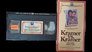 Opening to Kramer vs Kramer 1981 VHS [upl. by Rotman244]