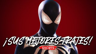 Los MEJORES TRAJES que ha tenido SpiderMan  Shorts [upl. by Sudaorb283]