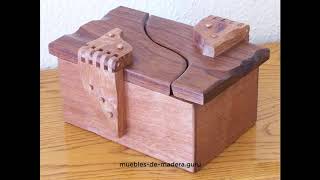 20 Ideas de Cajas Modernas en Madera Rústica [upl. by Hbaruas25]