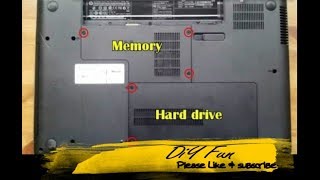 How to change hard Drive on HP Compaq Presario CQ56 [upl. by Shelly]