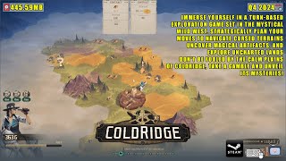 ColdRidge PC  Immerse yourself in a turnbased exploration game set in the mystical Wild West [upl. by Sebastien392]