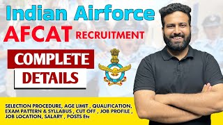 AFCAT Syllabus and Exam Pattern 2023 For AFCAT 1 2023  Marking Scheme  Learn With Sumit [upl. by Aplihs99]