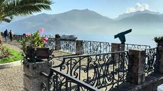 Como Lake  Menaggio  Italy  Walking Tour  at Day time  In Autumn [upl. by Anitsim]