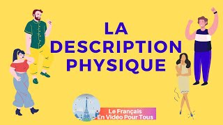 Comment décrire une personne en français niveau A1 de FLE [upl. by Erodavlas]