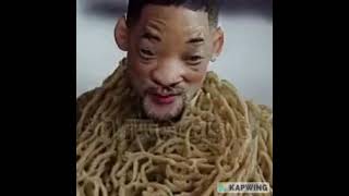 Will smith becomes spaghetti [upl. by Efrem]