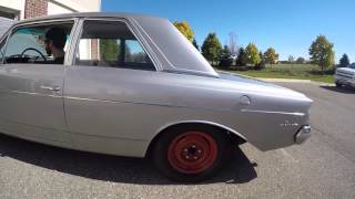 1963 AMC Rambler Classic 660 startup and cruising [upl. by Williamsen]