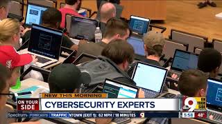 NKU cybersecurity majors test their skills in real time [upl. by Ahsilyt]