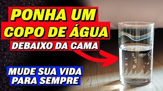 SIMPATIA DO COPO DE ÁGUA COM AÇÚCAR DEBAIXO DA CAMA PARA REALIZAR DESEJOS [upl. by Fisher]